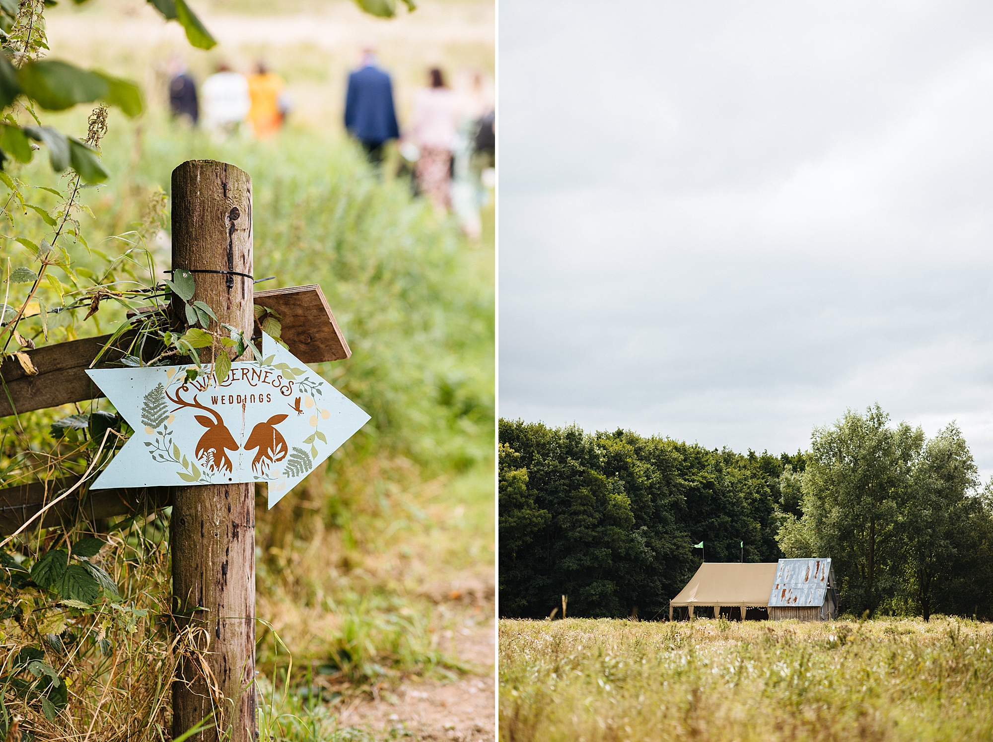 A woodland wedding venue in the wilderness 