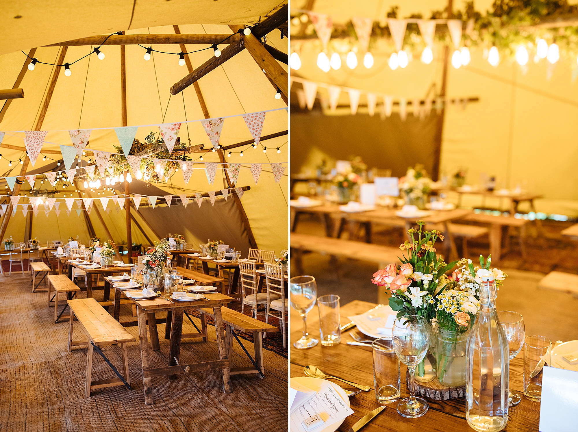 Woodland wedding venue in the wilderness 