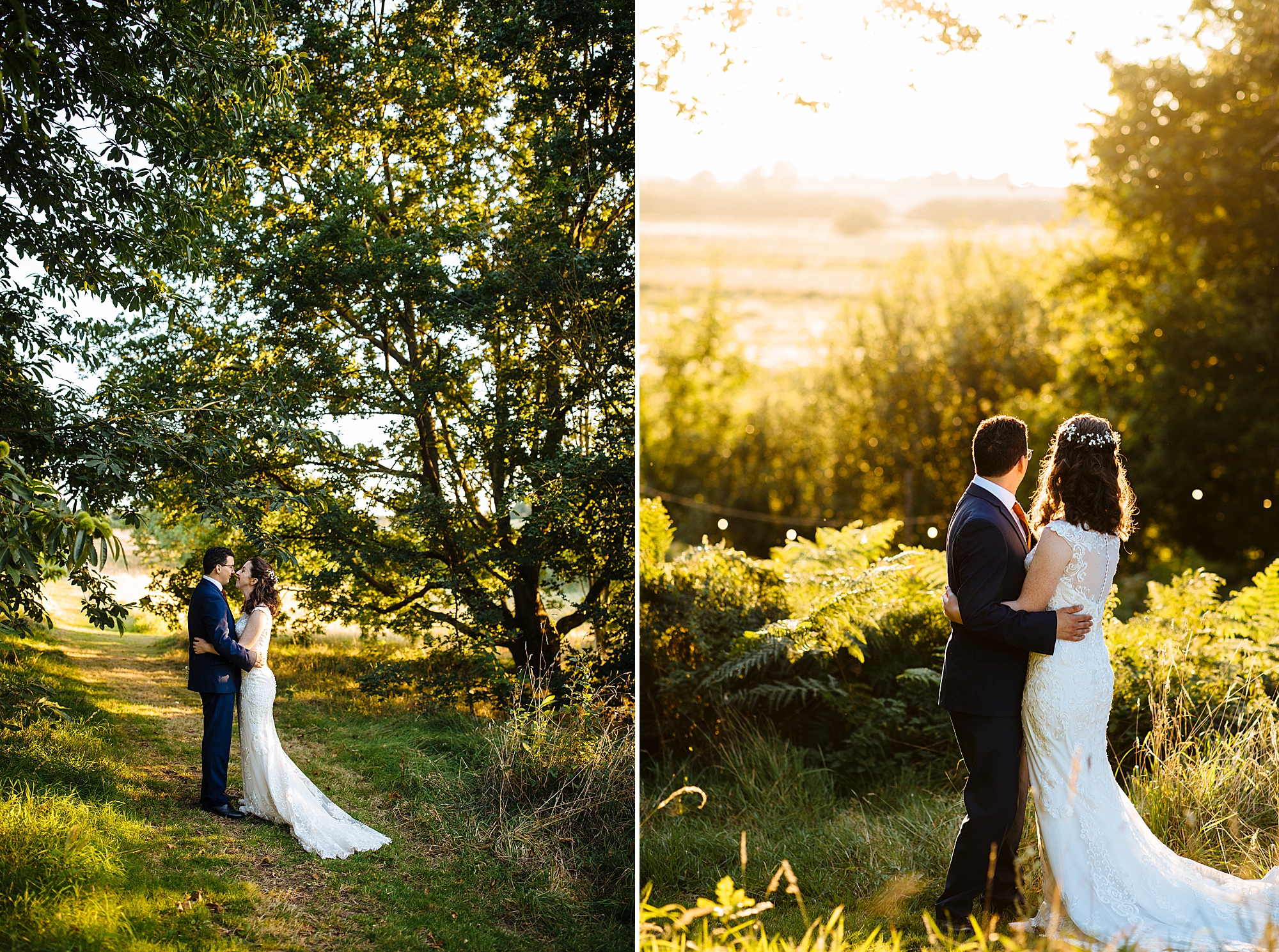 Woodland wedding venue in the wilderness 