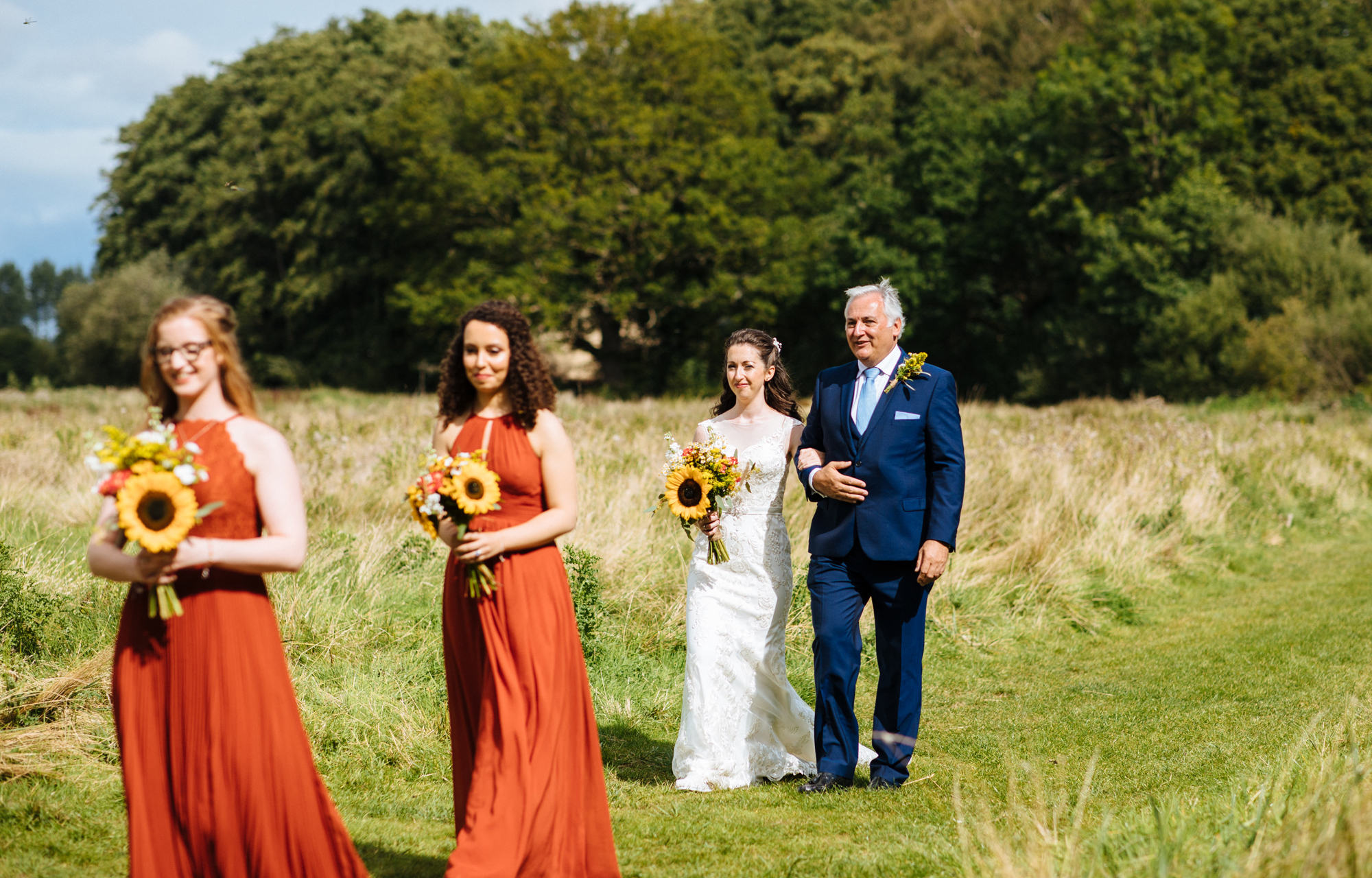 Woodland wedding venue in the wilderness 