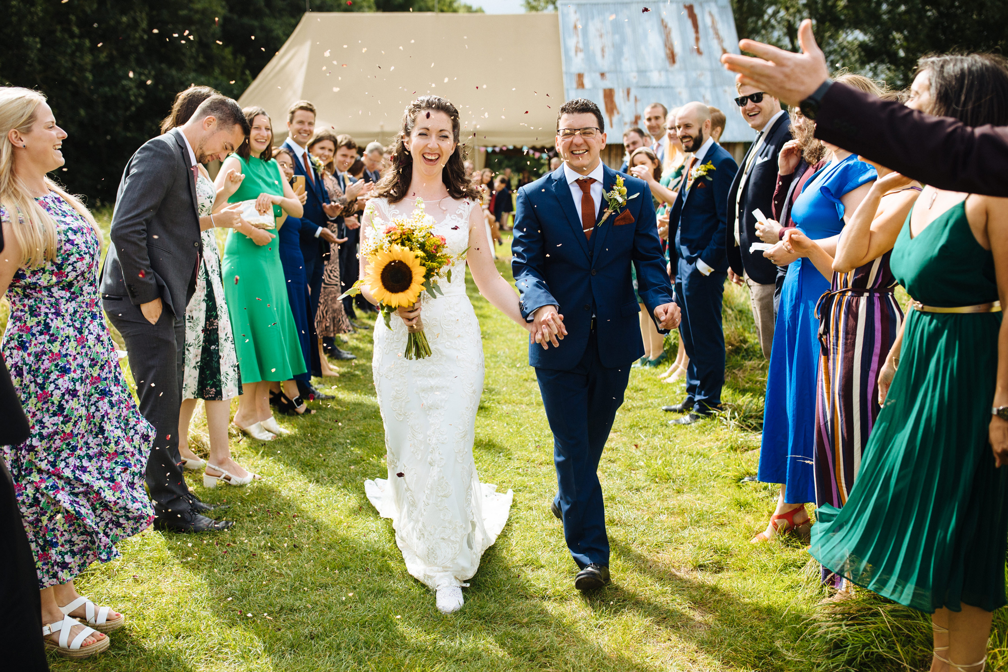 Woodland wedding venue in the wilderness 