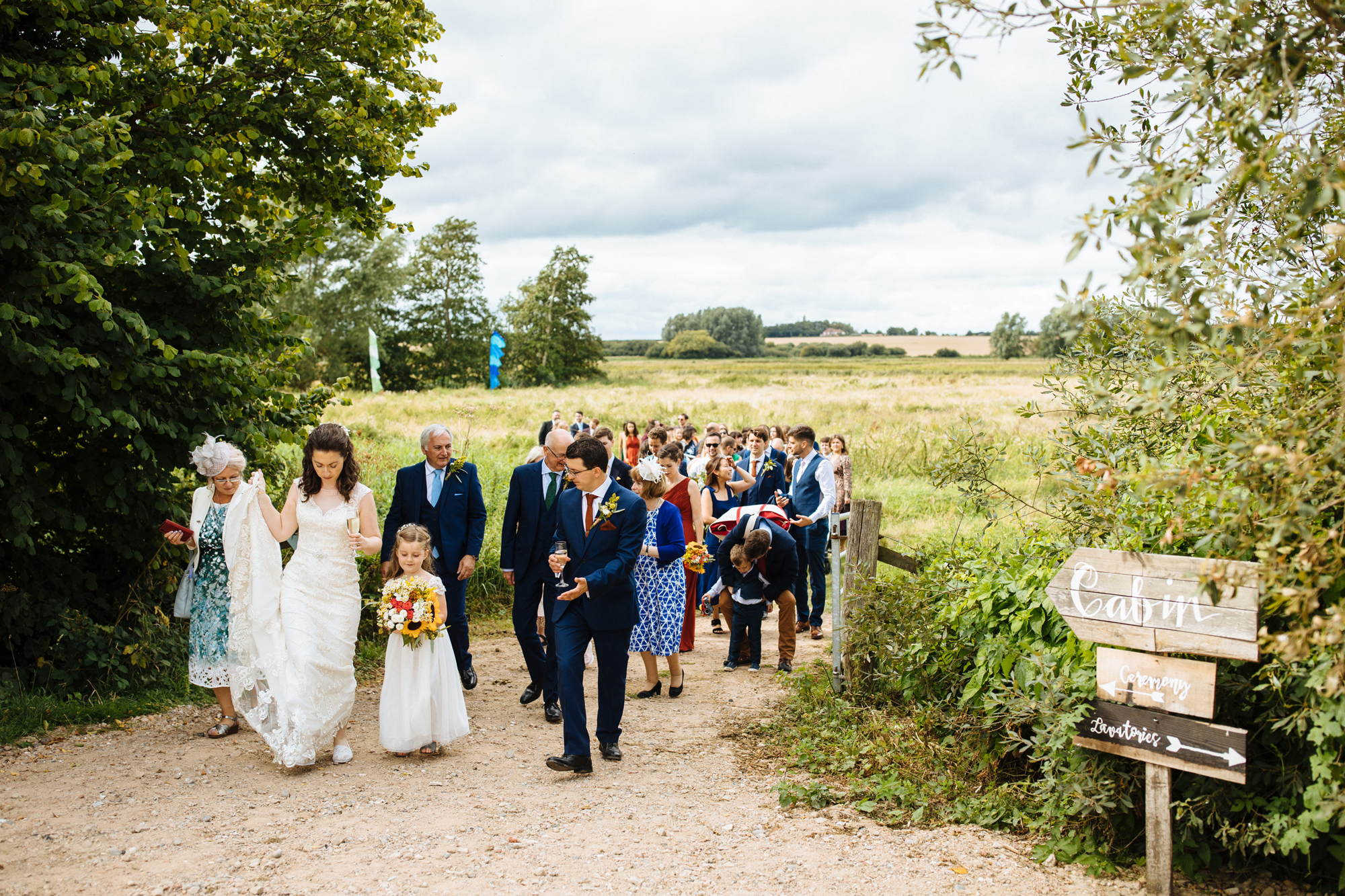 Woodland wedding venue in the wilderness 