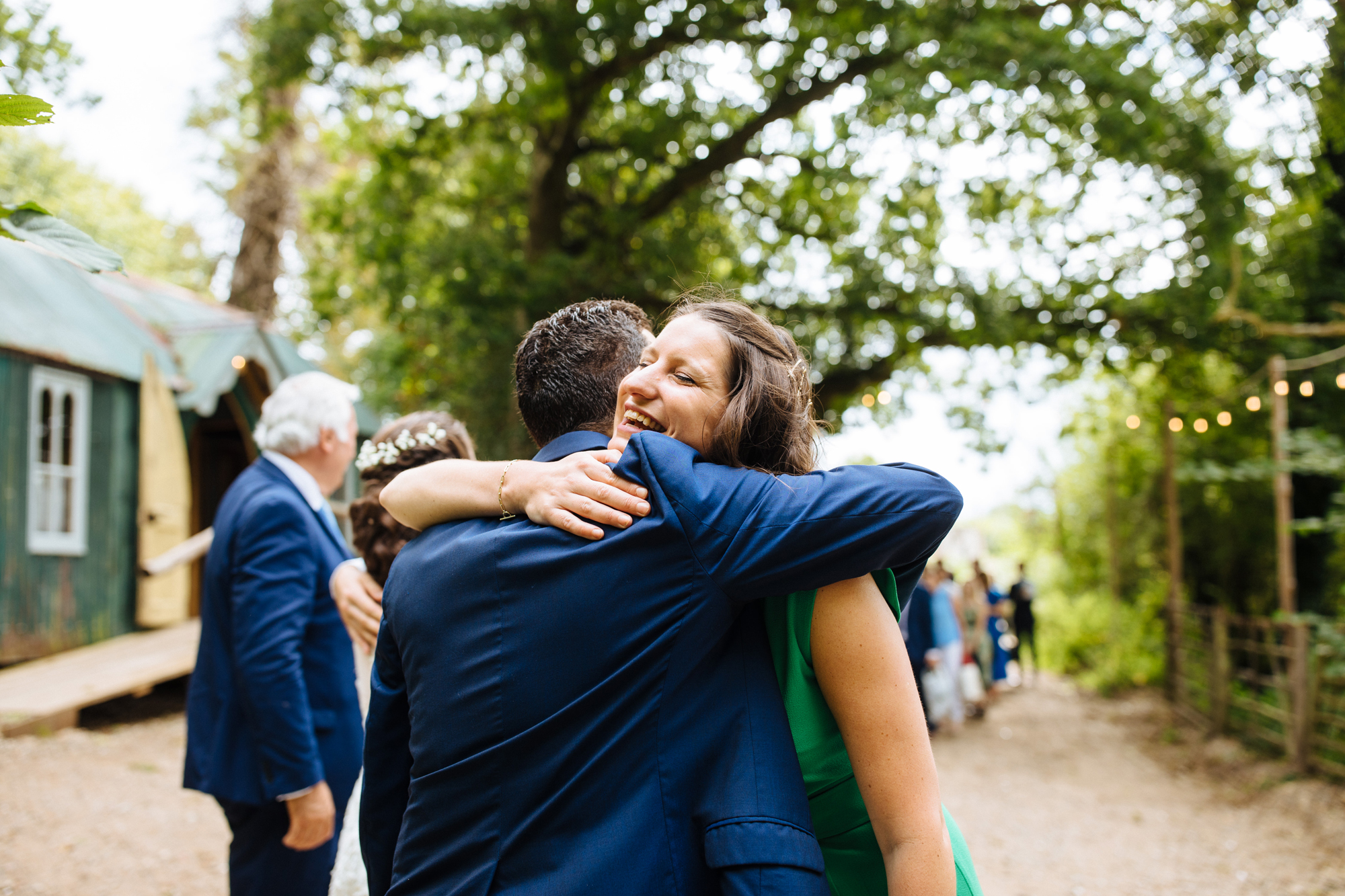 Woodland wedding venue in the wilderness 