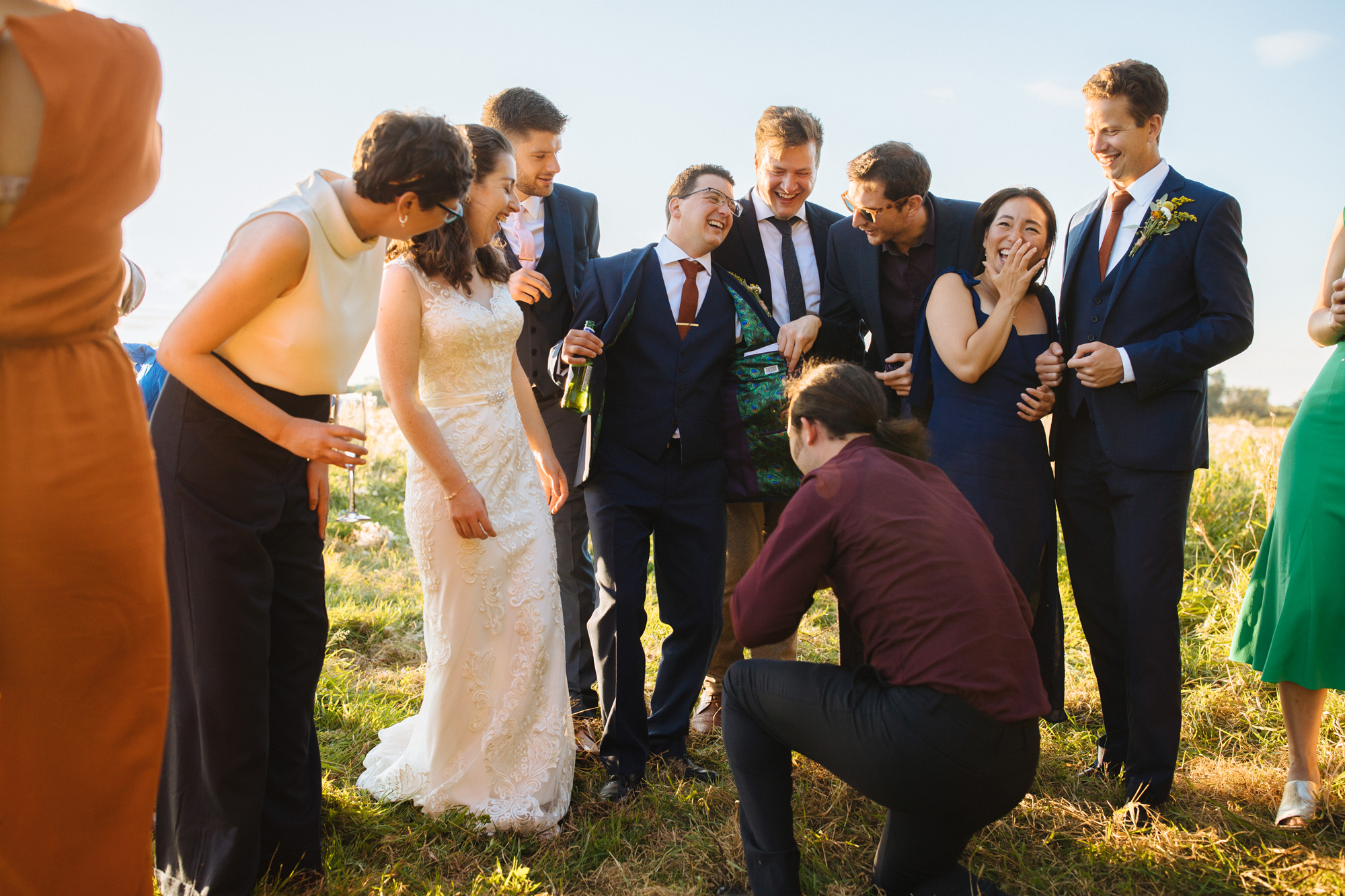Woodland wedding venue in the wilderness 