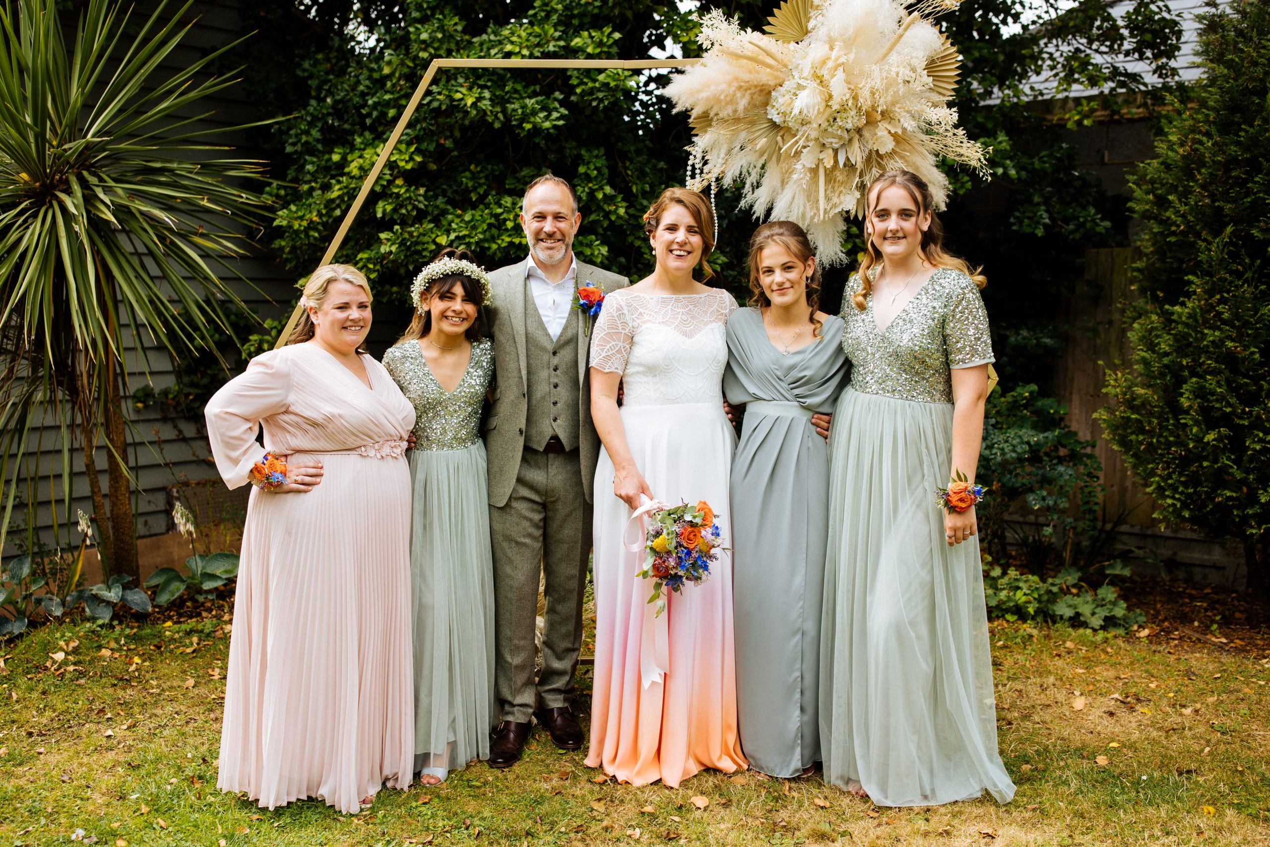 Colourful wedding in Kent
