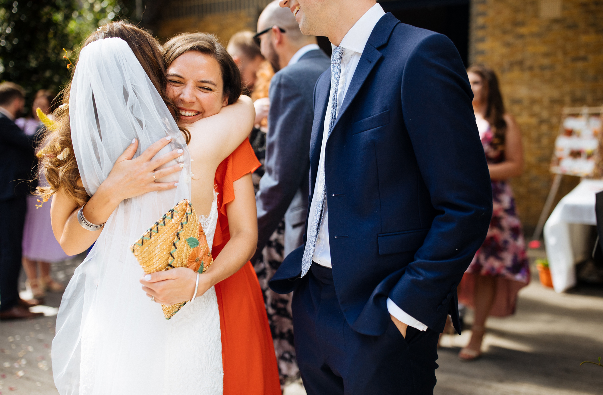An Urban and colourful wedding in South London