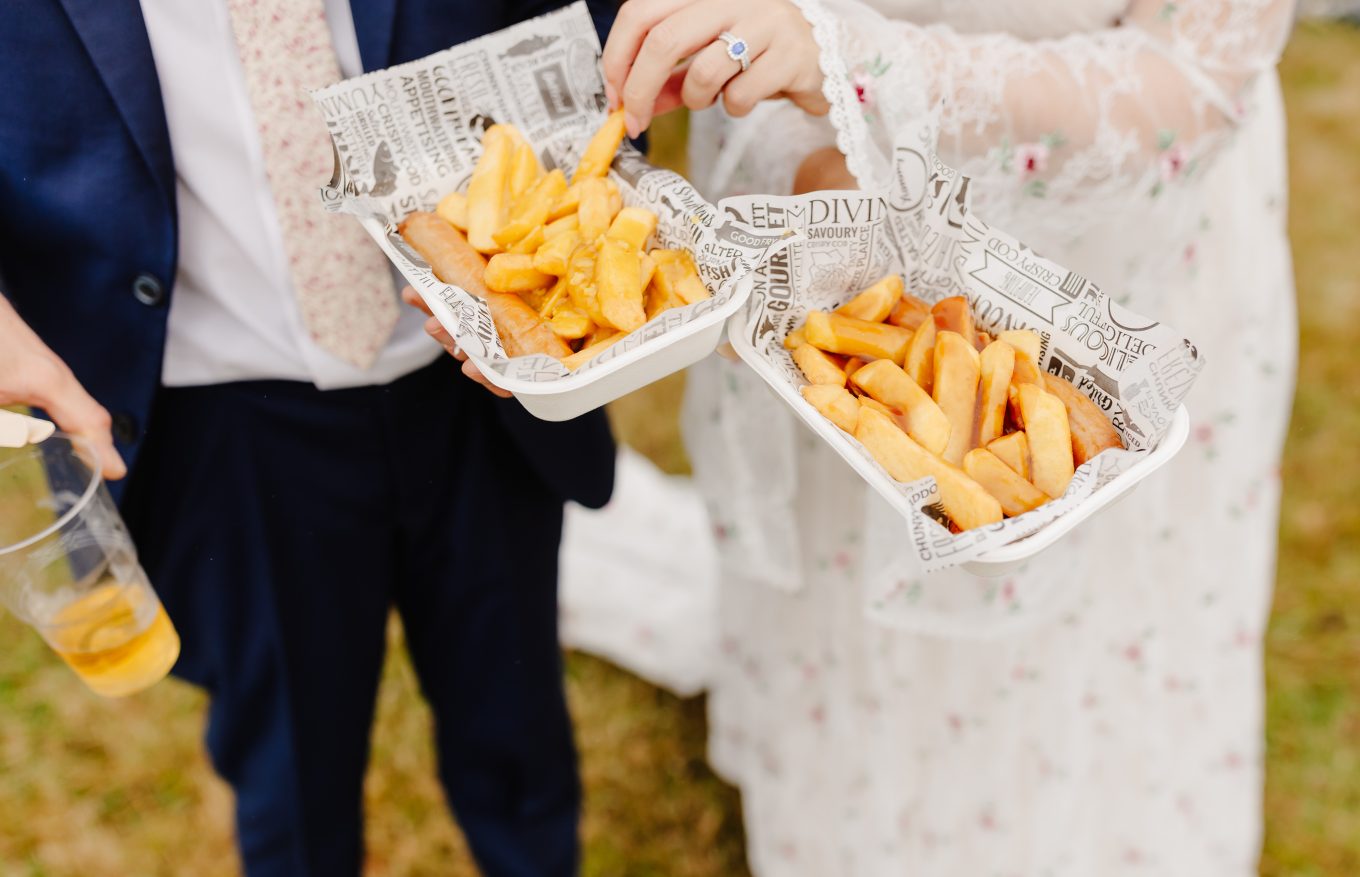 festival wedding ideas food trucks