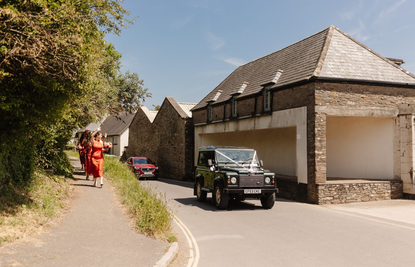 bantham bash field wedding