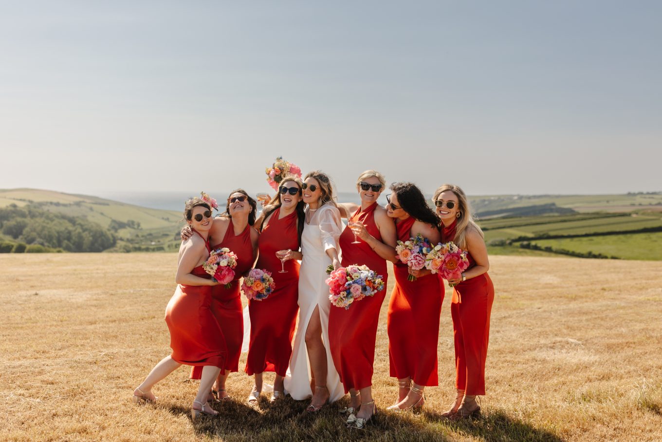 bantham bash field wedding