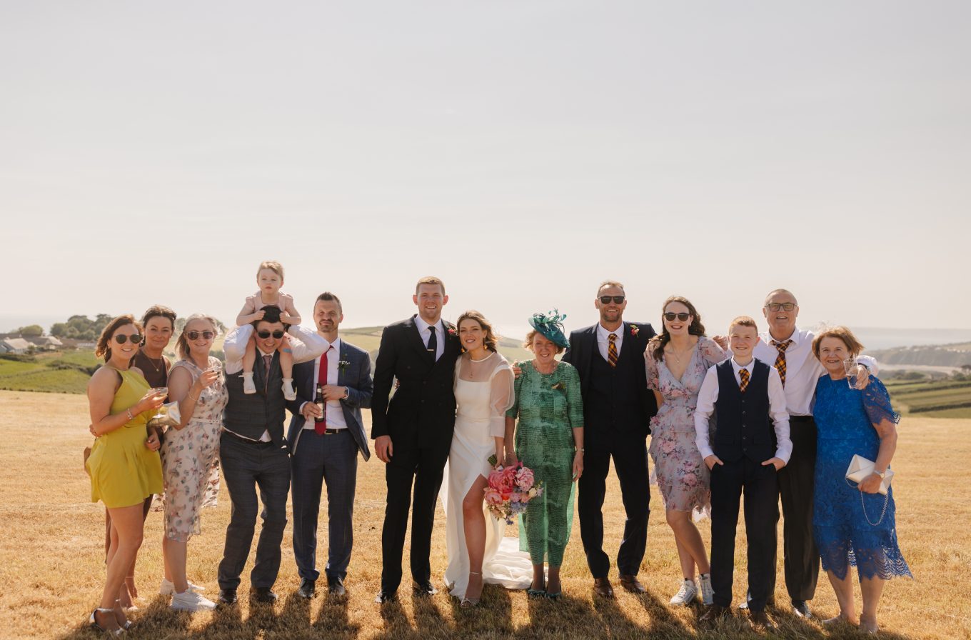 bantham bash field wedding