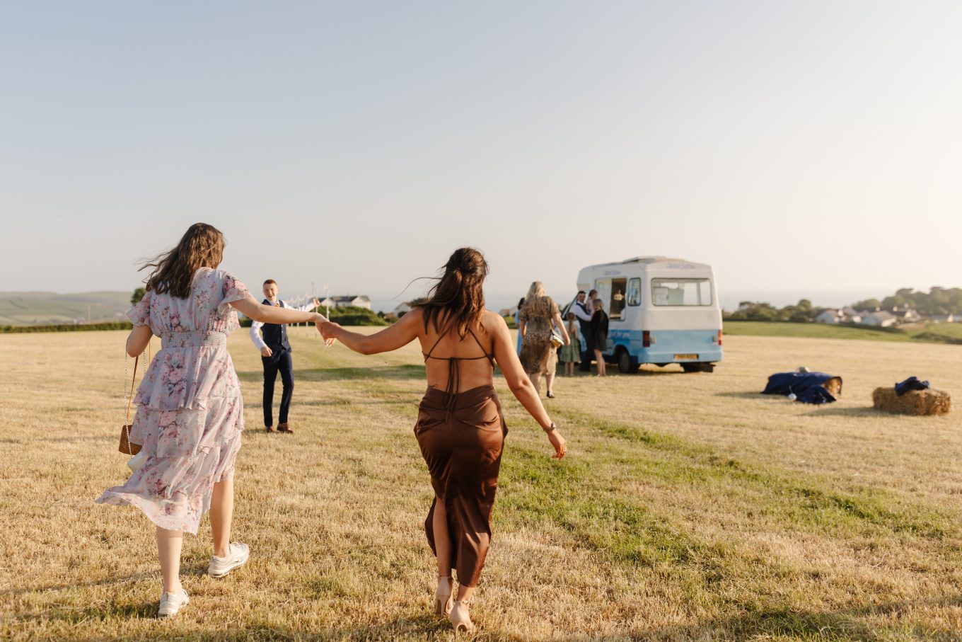 bantham bash field wedding