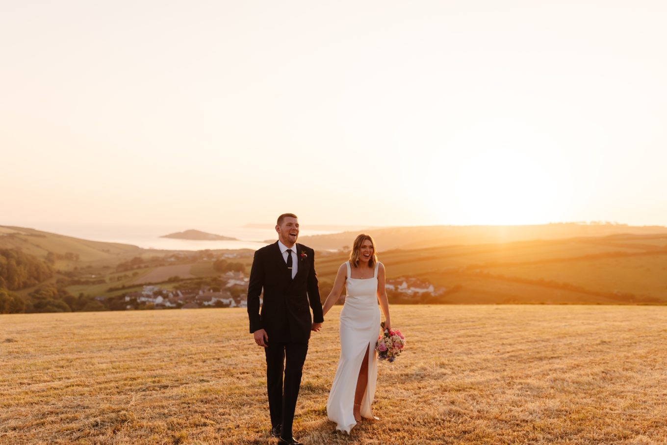 bantham bash field wedding
